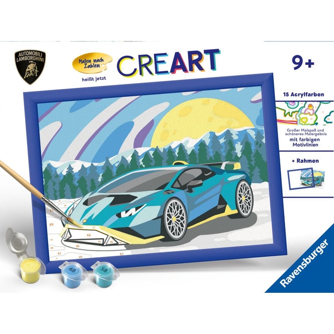 Malen nach Zahlen -  CREART® - Lamborghini