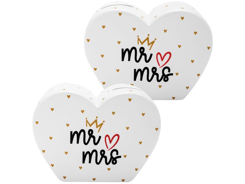 Sheepworld Spardose Hochzeit Mr Mrs Hochzeit Spardose mit dem hübschen Dekor