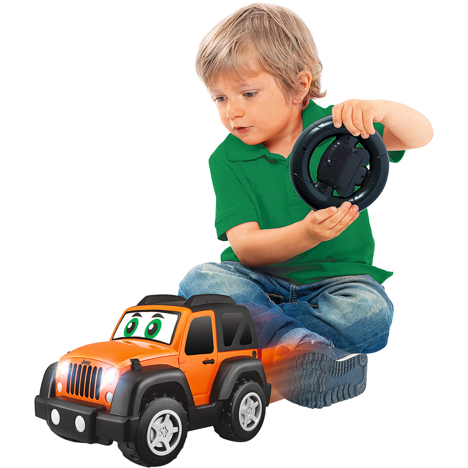 Bburago Junior My First RC Jeep Wrangler
