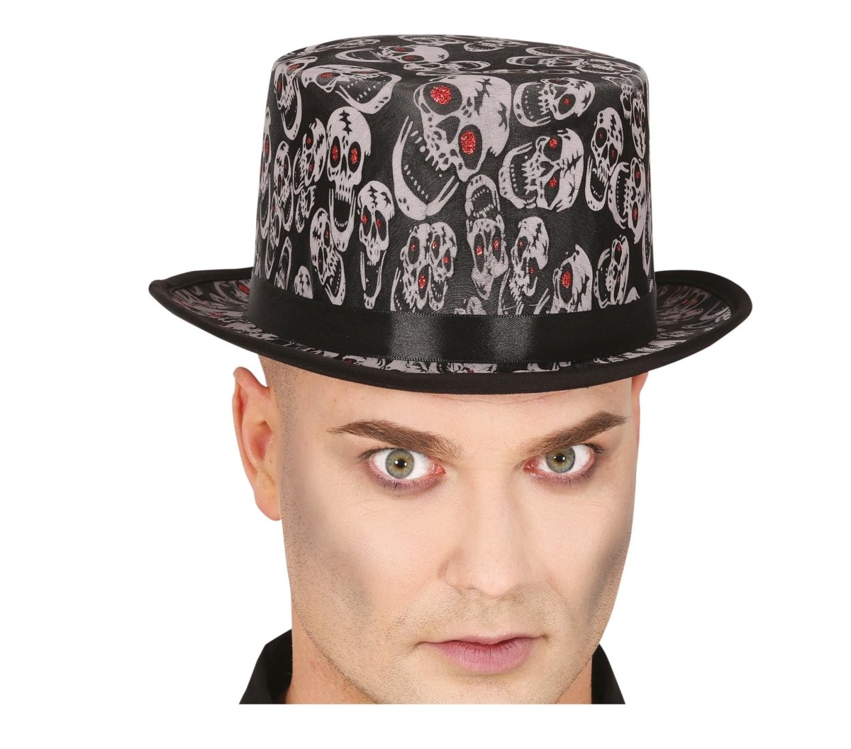 Halloween Hoed Met Schedels