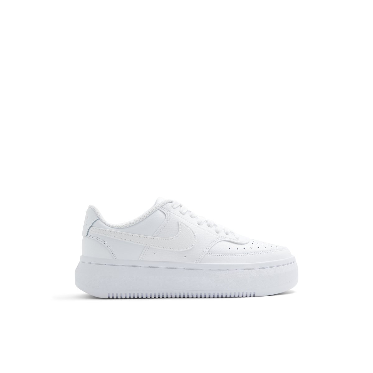 NIKE-Court vsn al-Baskets - Talon plat - Blanc