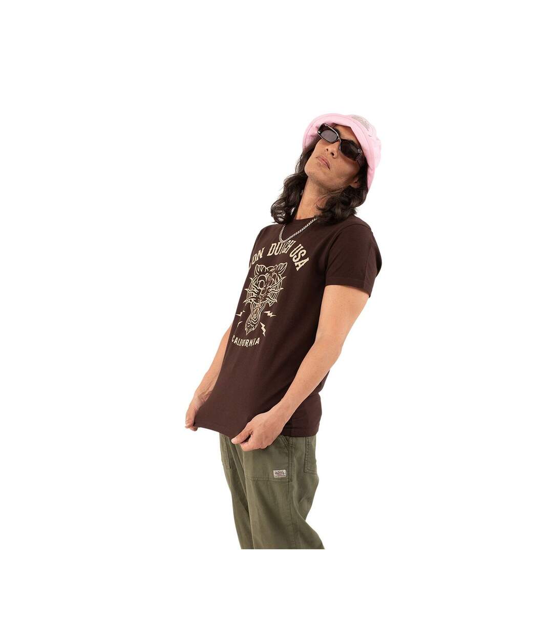 T-shirt col rond regular fit homme en coton Year