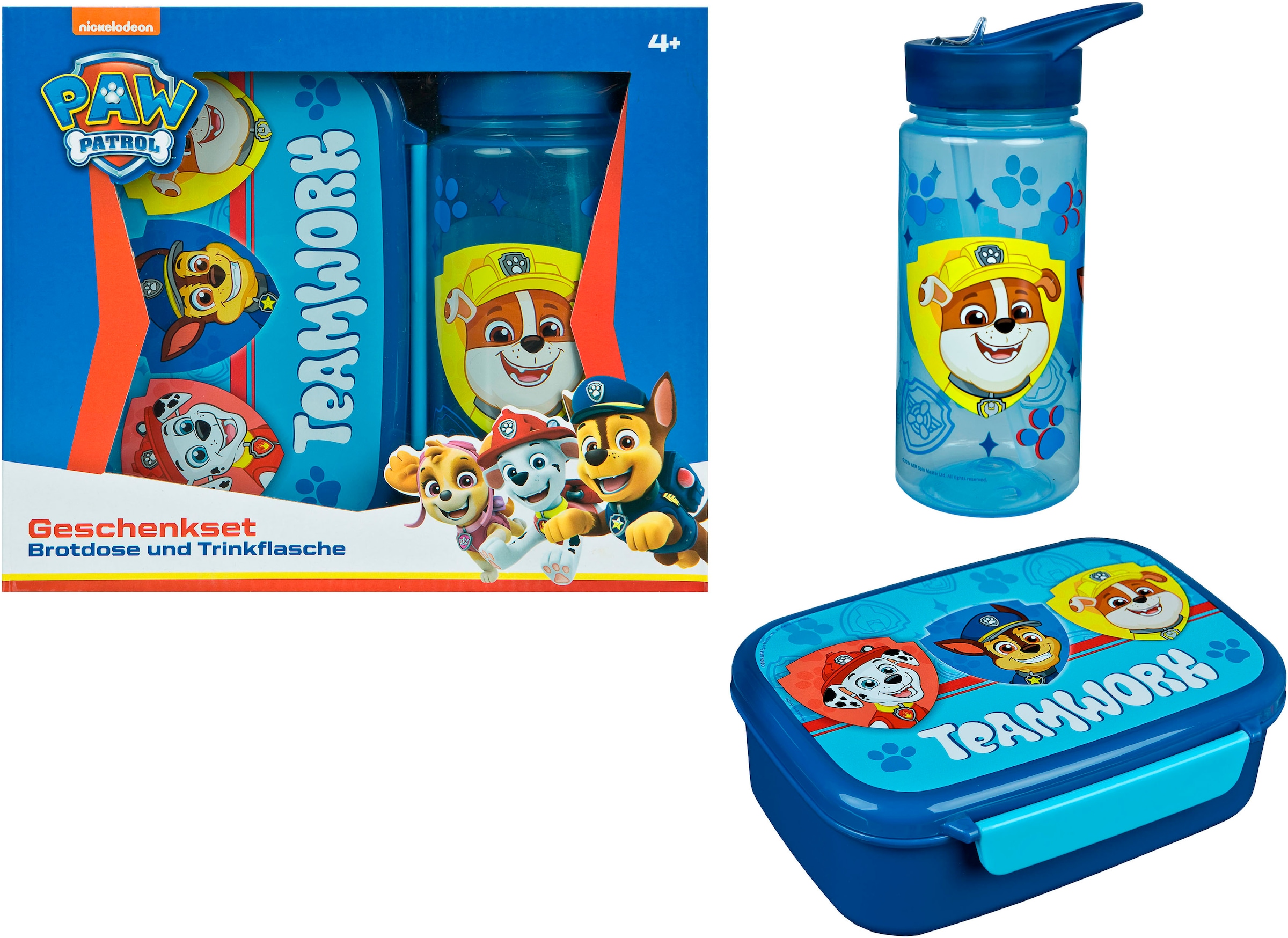 Scooli Lunchbox »Paw Patrol« Set, 2 tlg. mit Trinkflasche