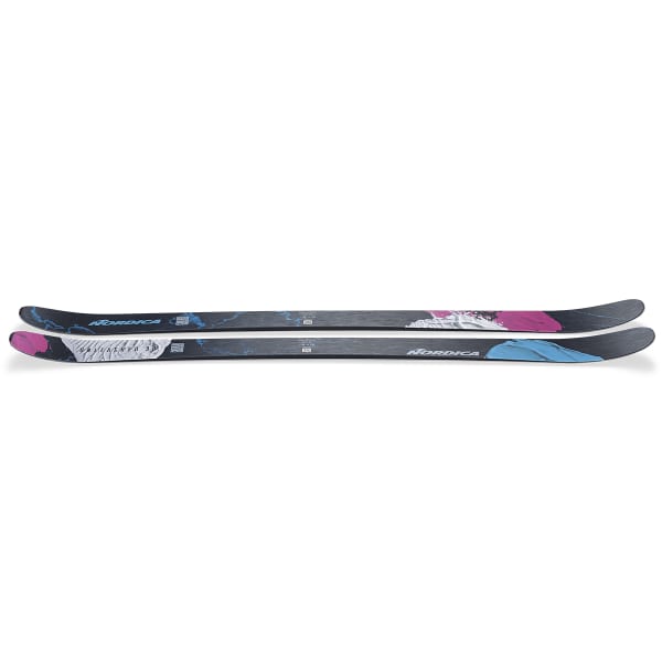 Ski NORDICA UNLEASHED 90 BLUE/AQUA/PINK