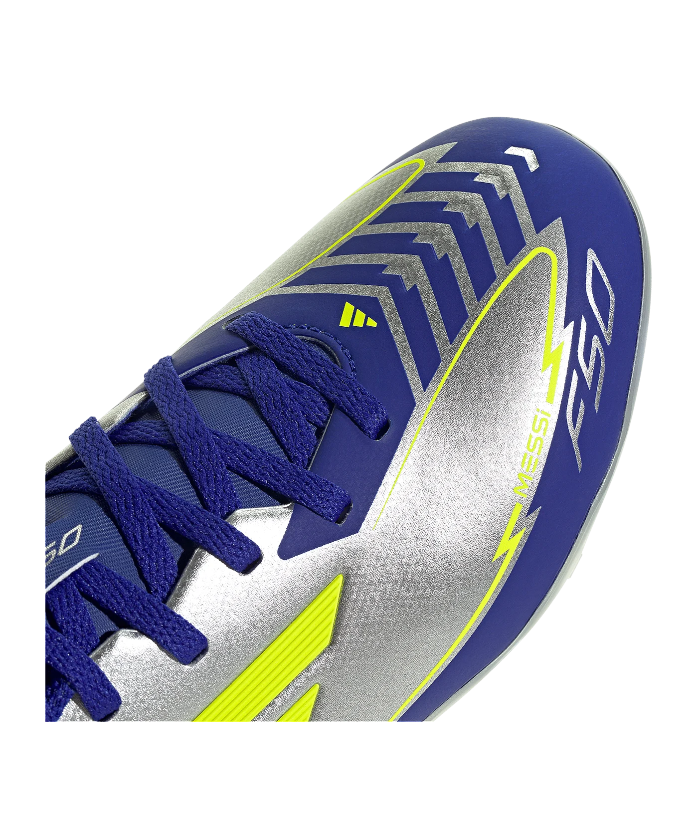 adidas F50 League FG Messi Kids Silber