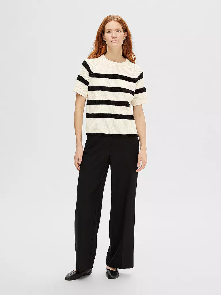 SELECTED FEMME Pullover SLFBLOOMIE weiss