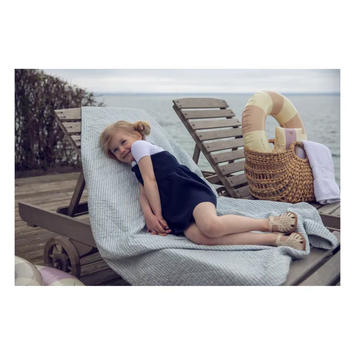 Holmm Robe Coton Cachemire Kaya | Bleu marine