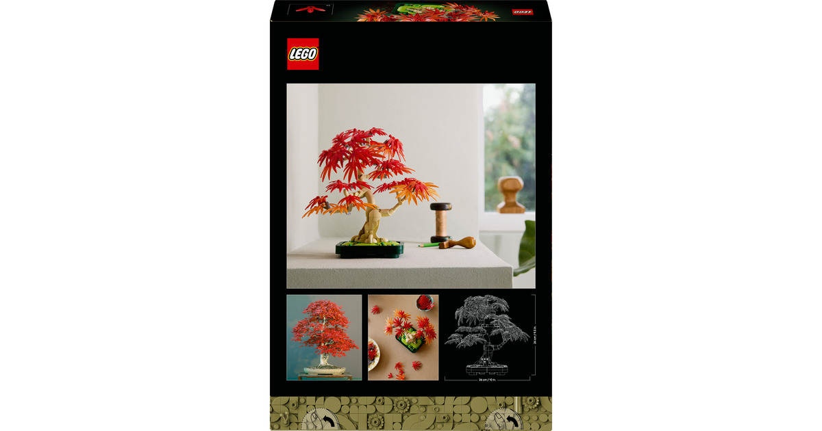 LEGOThe Botanical Collection - Japanse esdoorn bonsaiboompje Constructiespeelgoed  (10348)