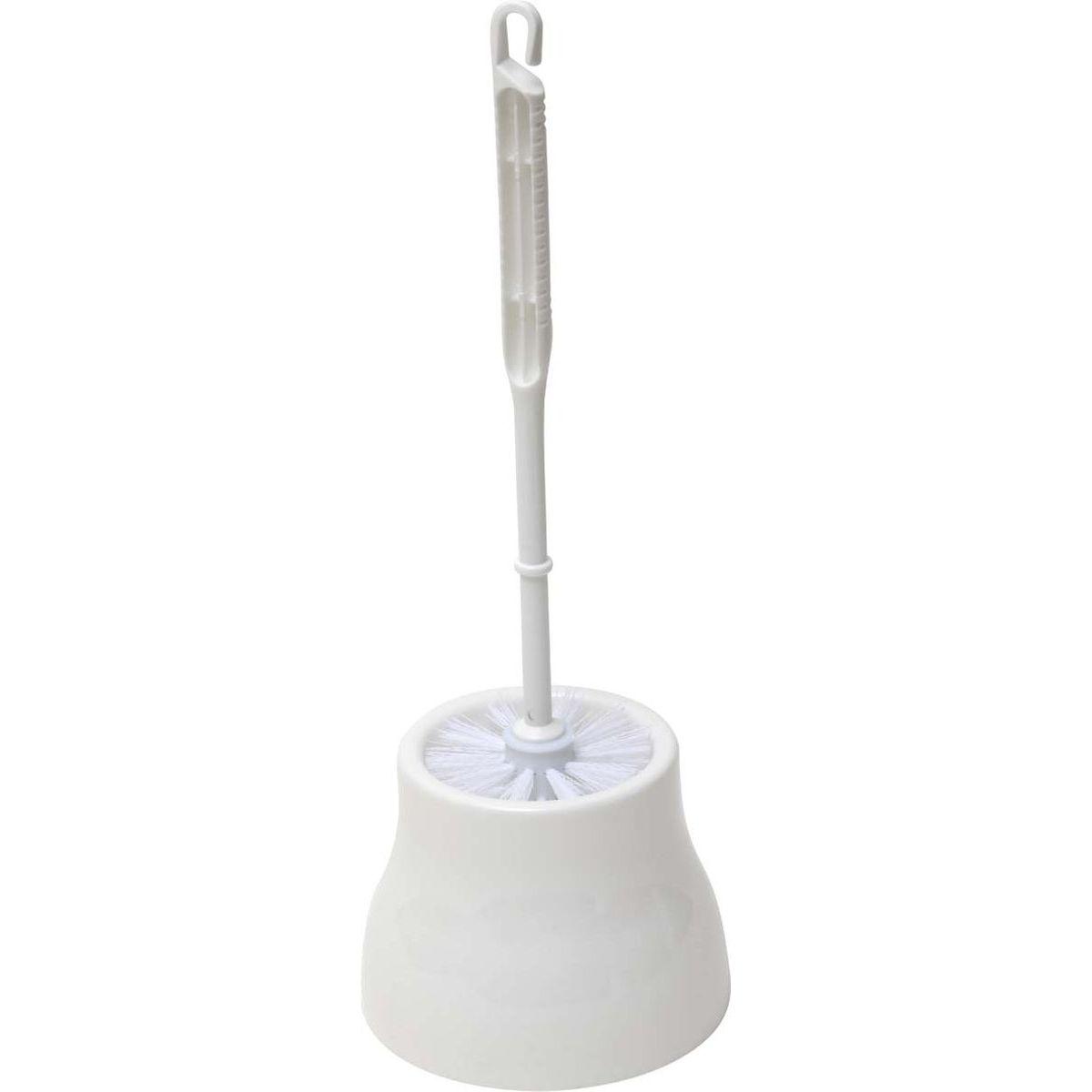 BROSSE WC ET SUPPORT BLANC