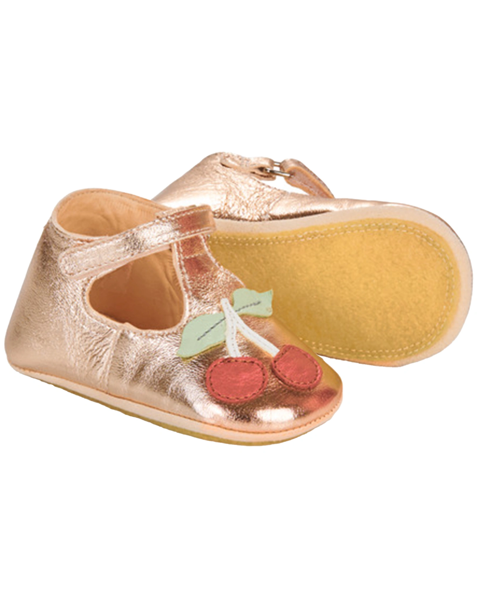 Krabbelschuhe MY LILLYP CERISE METAL in pink