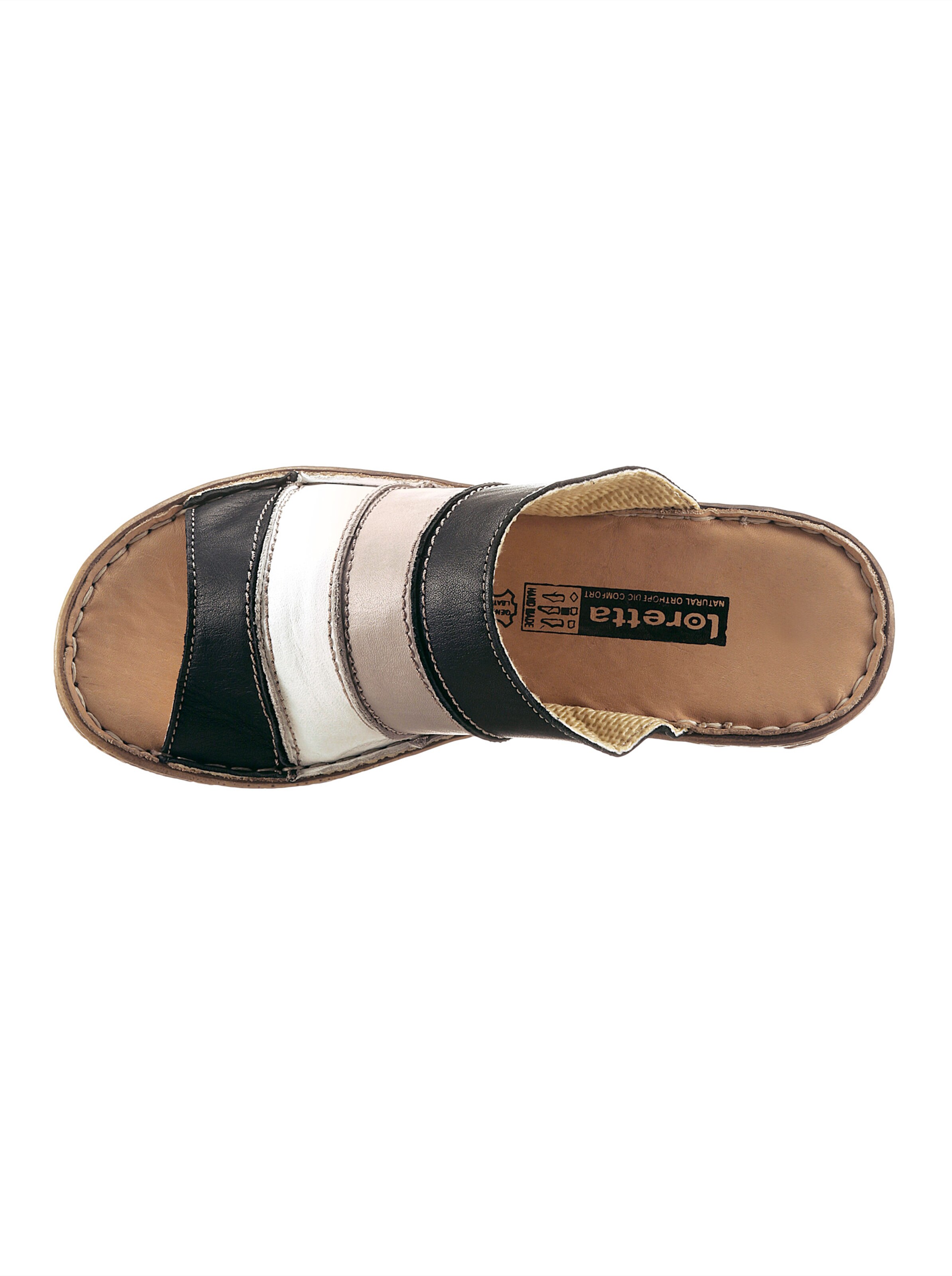 airsoft modern+ Pantolette in schwarz
