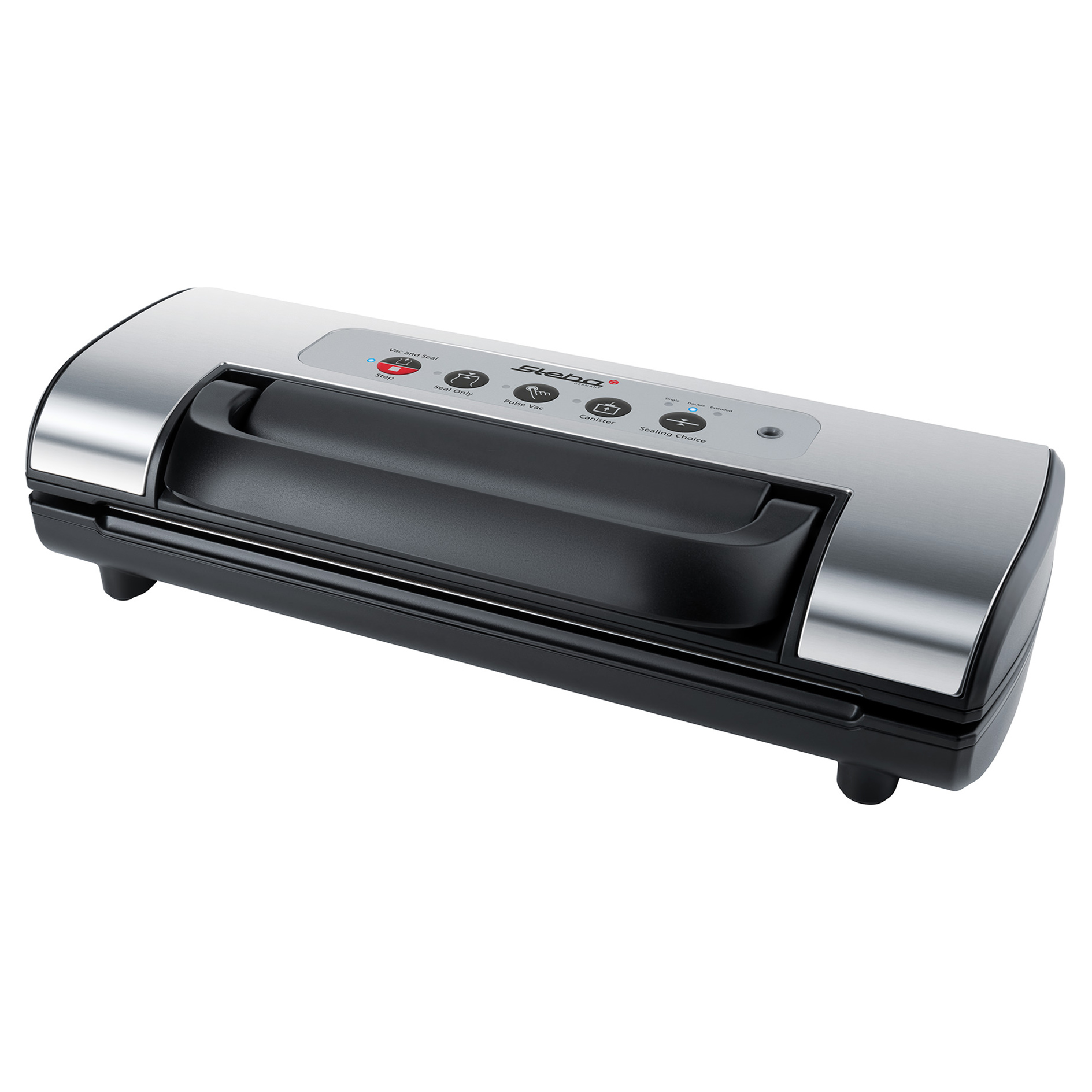 STEBA Vakuumierer - schwarz-silber - 120 Watt