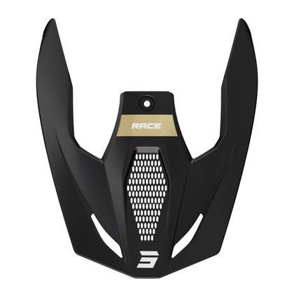 Visière Shot RACE MYTHIC BLACK GOLD MATT - Noir / Jaune