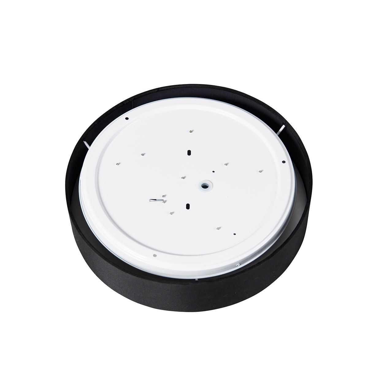 Smart plafondlamp zwart 30cm incl. LED RGB met afstandsbediening - Taiko