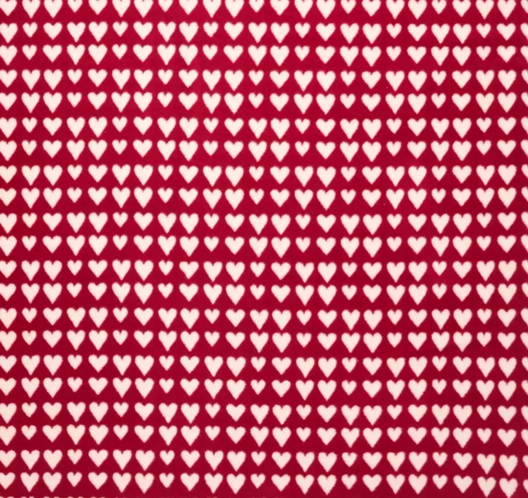 Kuscheldecke Herzerl Überall 150 x 200 cm
