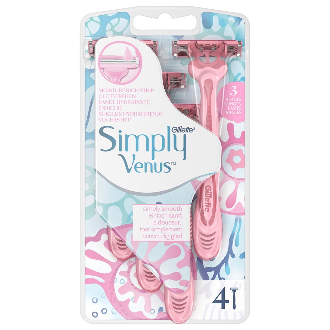 Barberhøvler Simply Venus 3