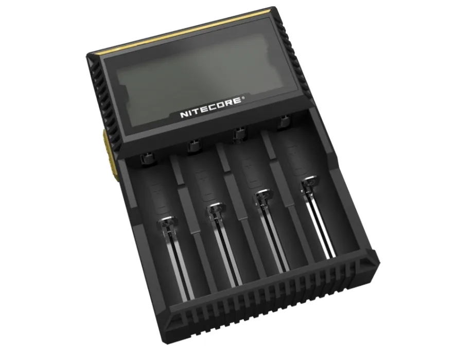 Nitecore D4EU, Lithium-Ion (Li-Ion), Nikkel-Cadmium (NiCd), Nikkel-Metalhydrid (NiMH), AA, AAA, AAAA, C