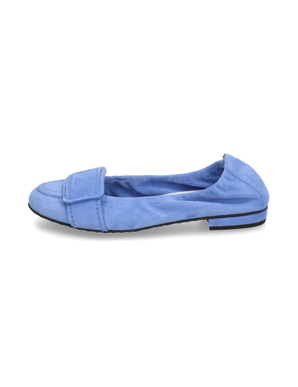 Veloursleder Ballerina