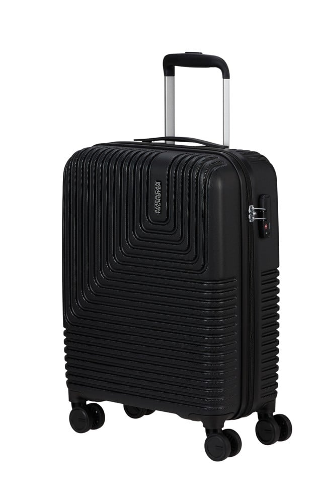 American Tourister - Niteline Suitcases -3 pcs- Midnight Black