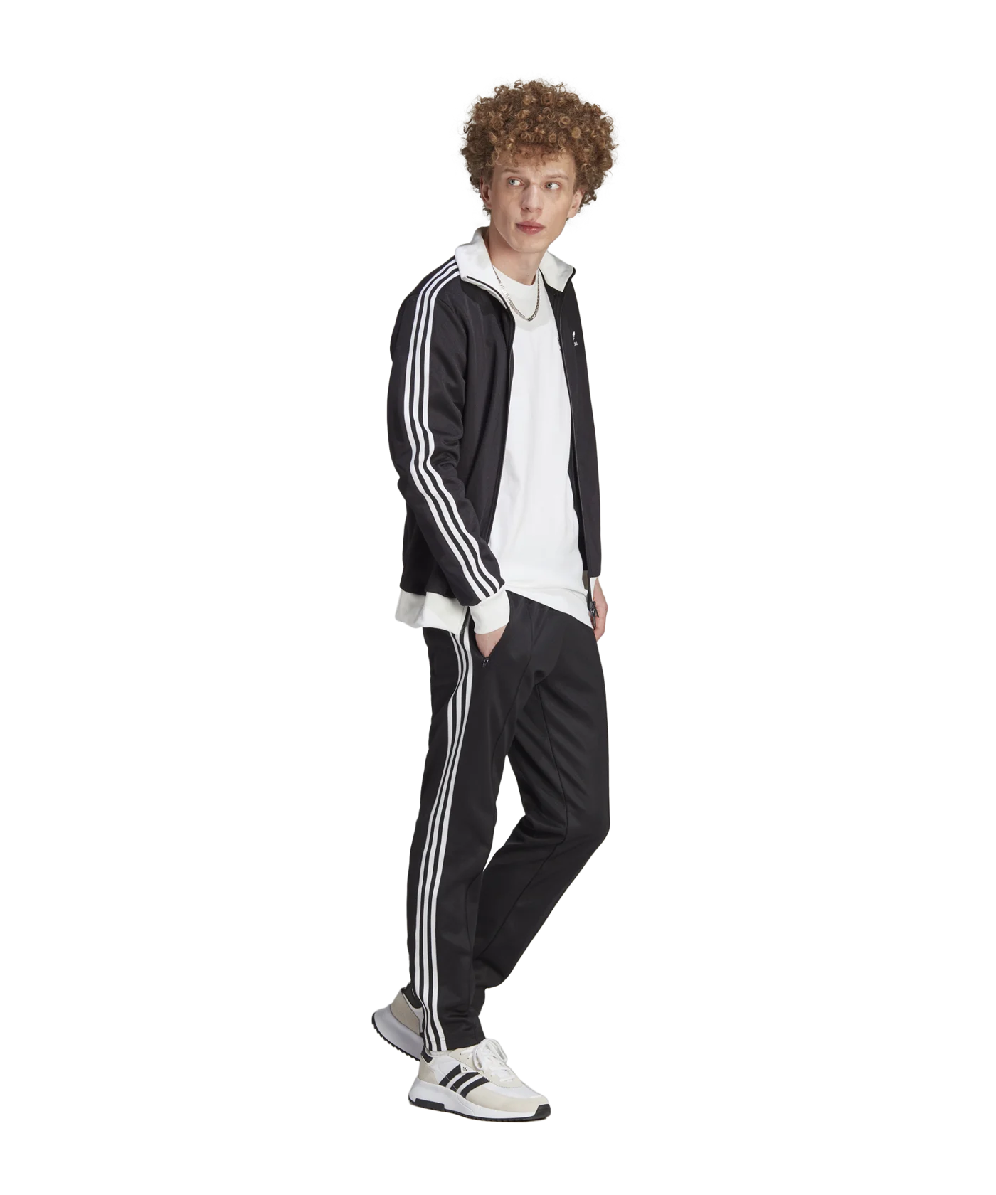 adidas Originals Beckenbauer Jogginghose Schwarz