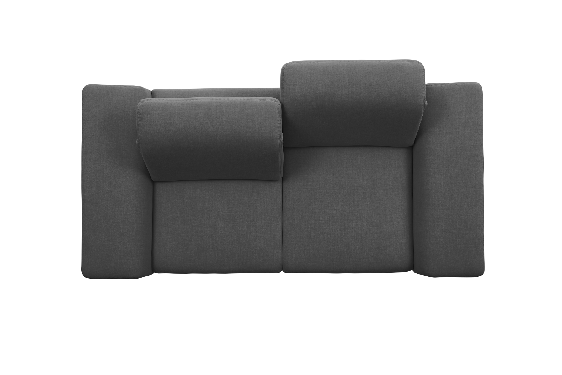 polsterpower 3-Sitzer Boxspringsofa - Miro grau - Basismodell