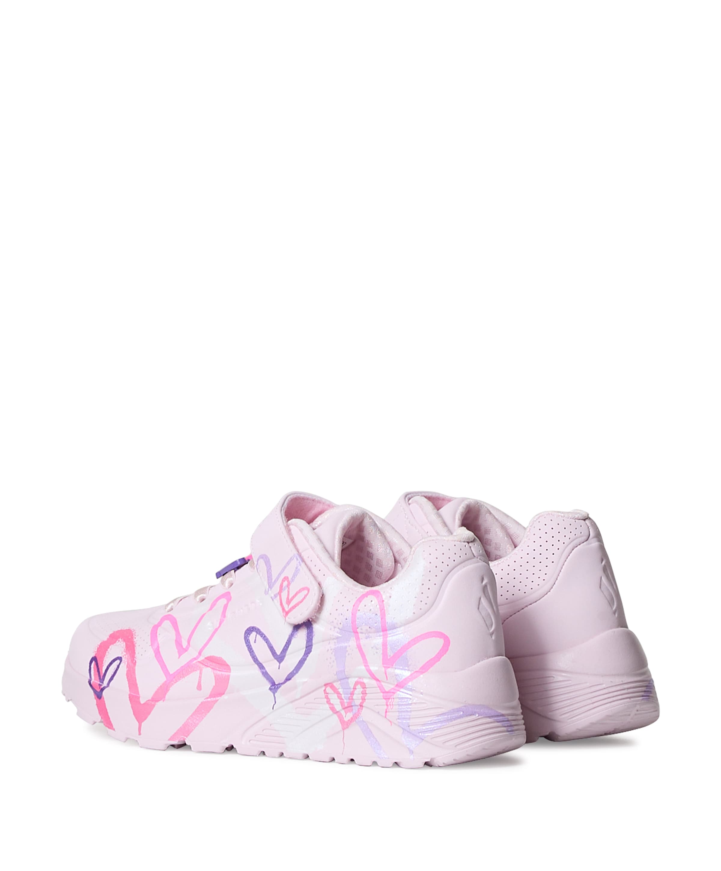 Skechers UNO LITE -HEARTSTATUS meisjes sneakers roze