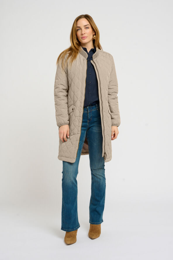 Cream ArwenCR Jacket Silver mink