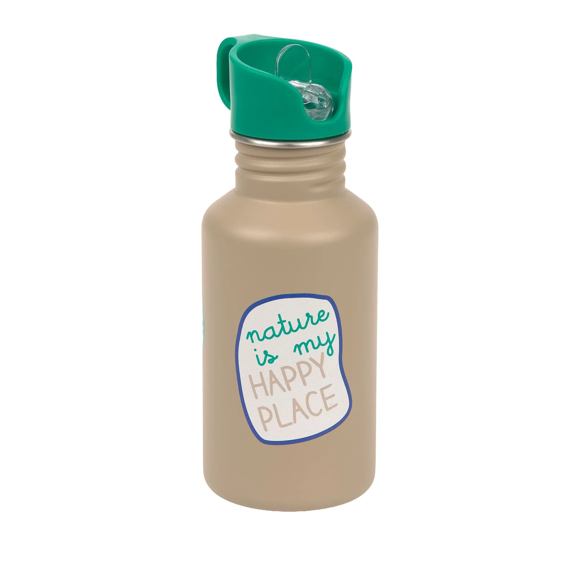 Lassig Lassig Drinkfles stainless steel Happy Trails Frog