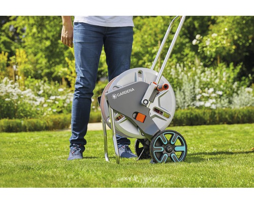 GARDENA CleverRoll L Easy metalen slanghaspel (slang niet inbegrepen)