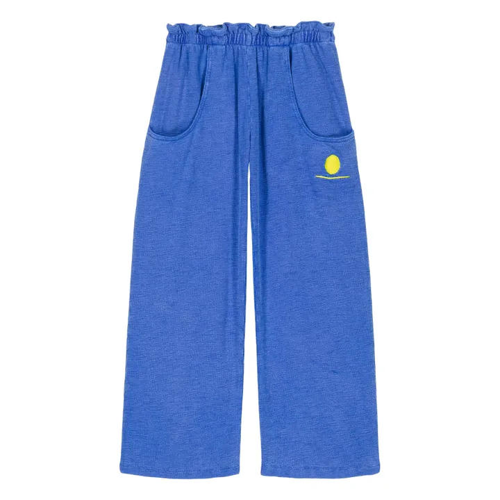 We Are Kids Pantalon Giorgio Coton Bio | Bleu
