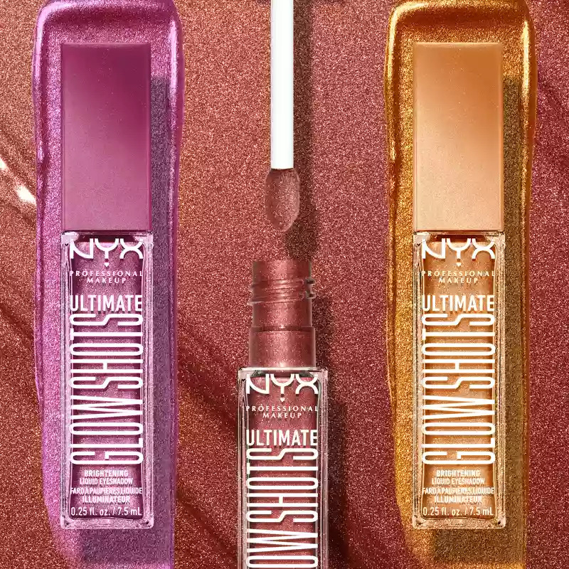 NYX Prof. Makeup Ultimate Glow Shots Liquid Eyeshadow 7,5 ml - 17 Passionfruit Posh