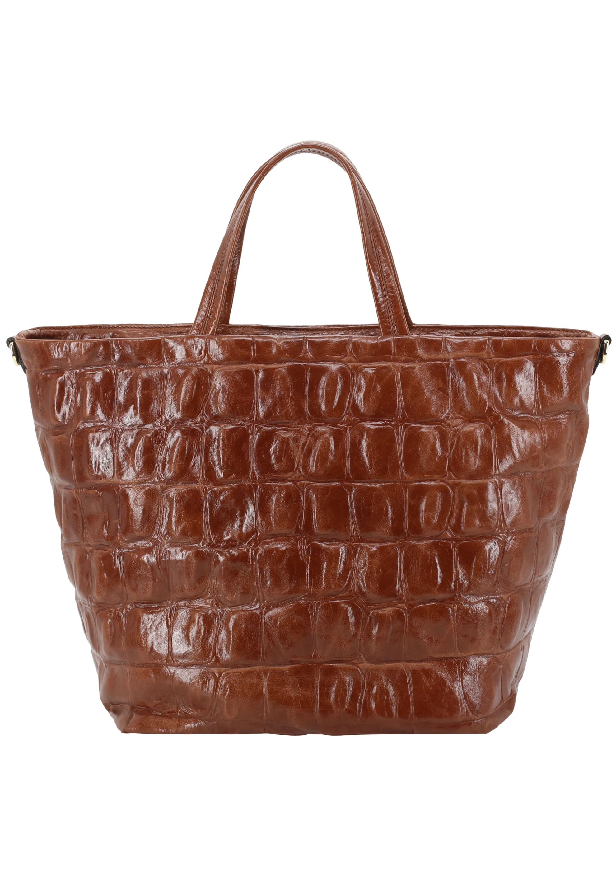 shopper ALBA Leather Maxi Cocco Standard