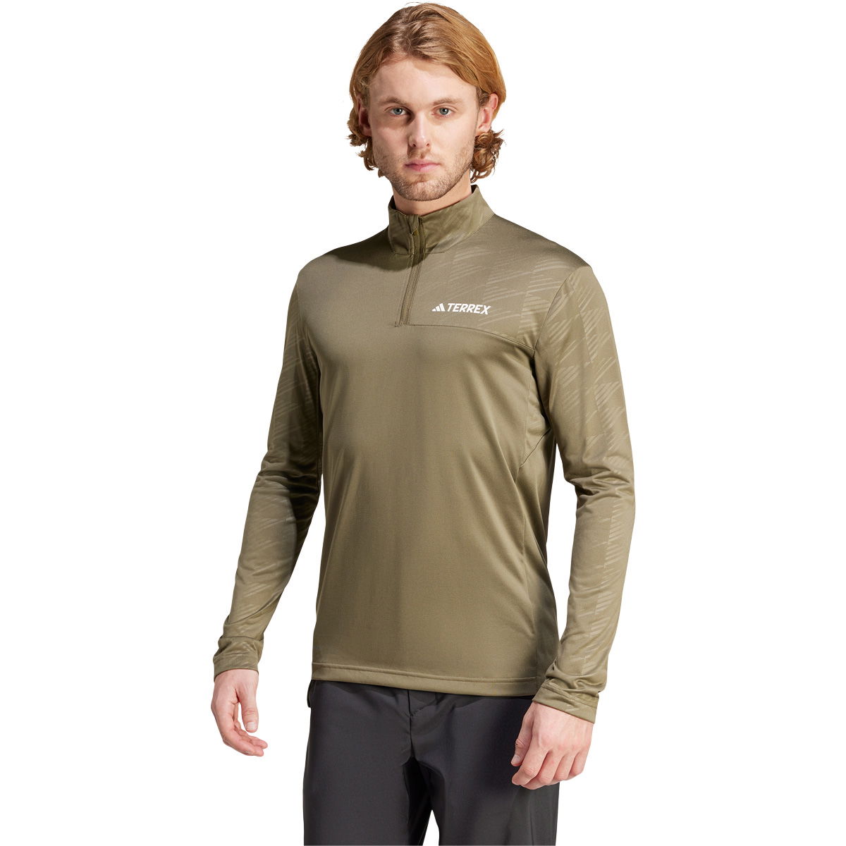 adidas Terrex Multi 1/2 Zip Langærmet T-shirt Herre