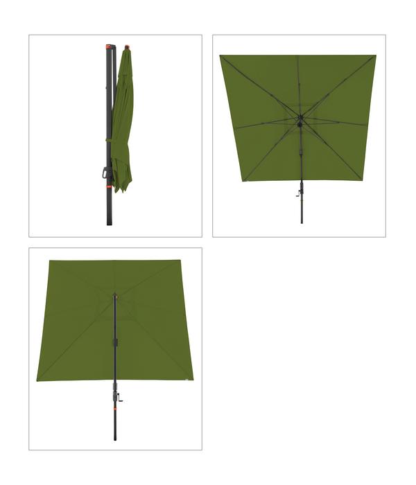 Doppler Ampelschirm myZone AX, quadratisch,