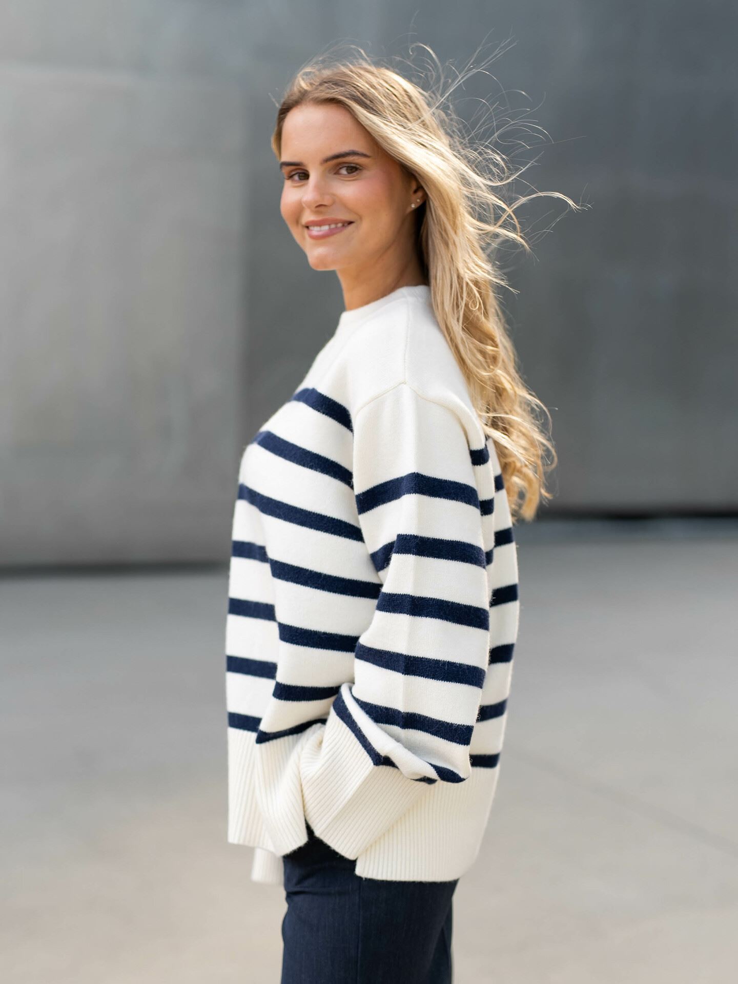 Lindsay New Knit Stripe
