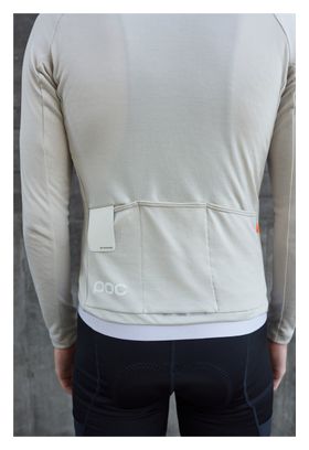 Maillot Manches Longues Poc Thermal Lite Sandstone Beige