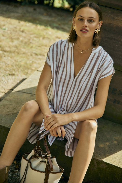 Freequent witte dames blouse