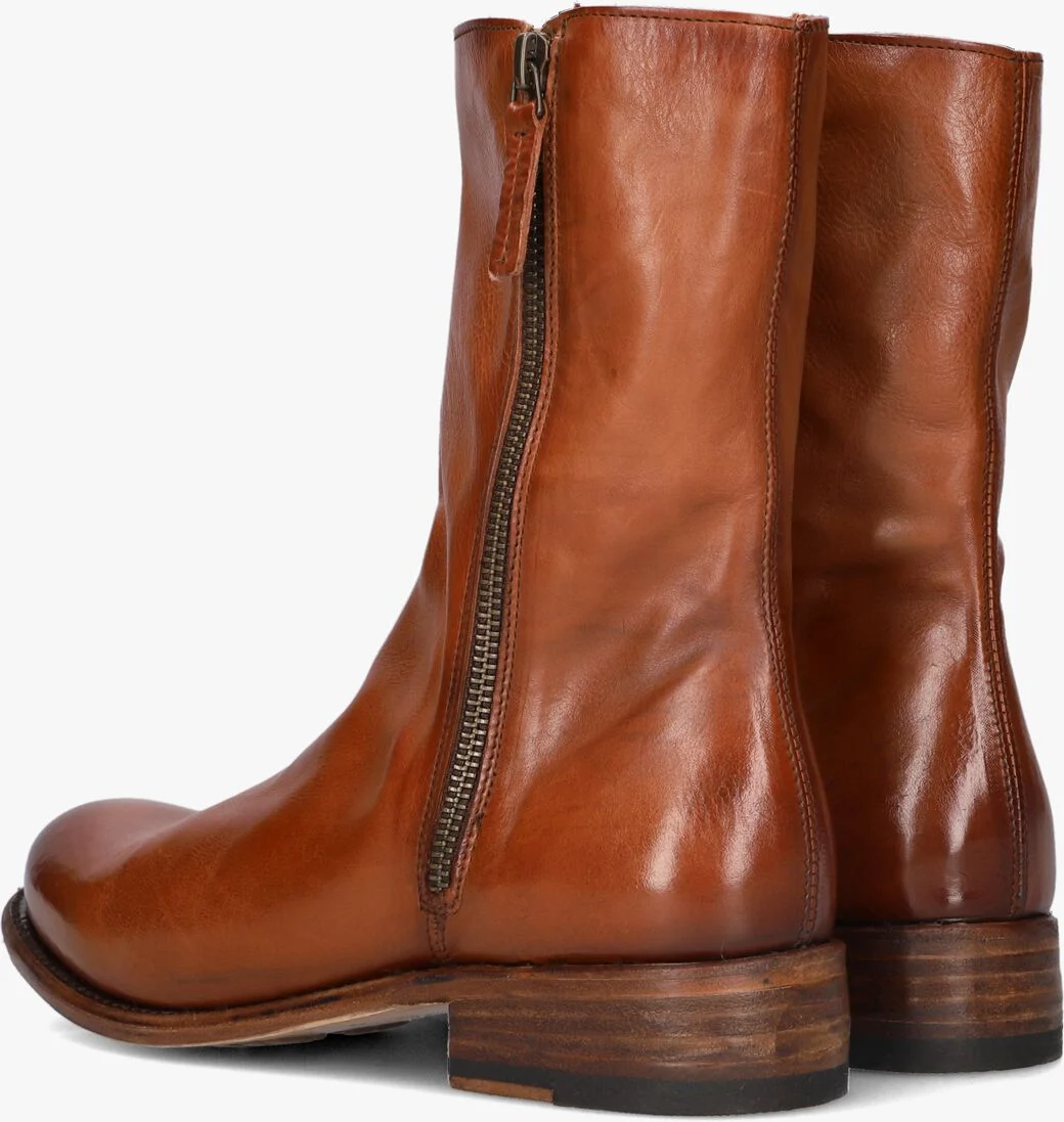 CORDWAINER cognac cordwainer enkellaarsjes 39002