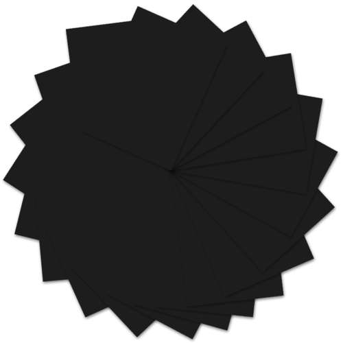 URSUS® Tonpapier und Fotokarton Schwarz
