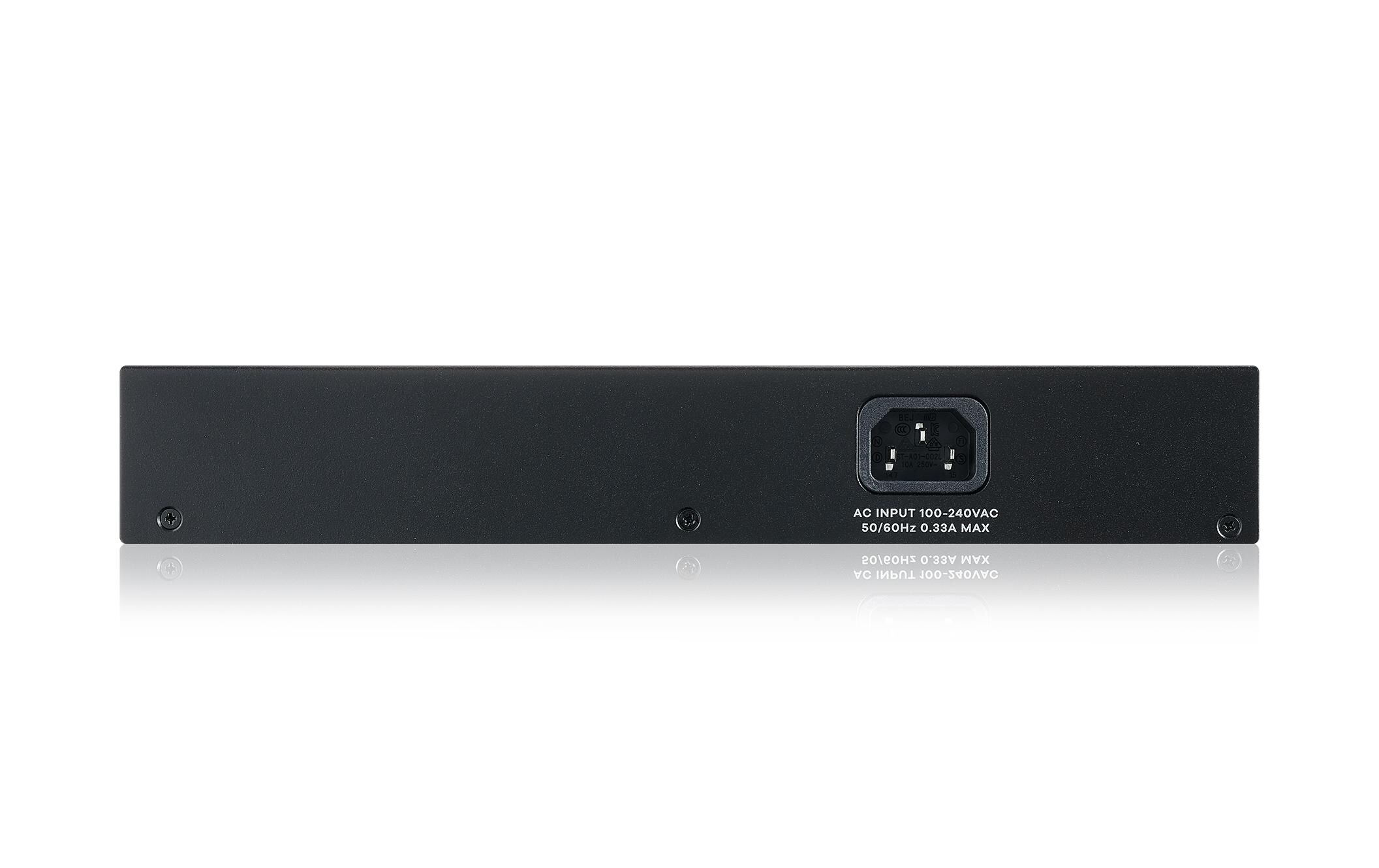 Switch GS1915-24E 24 Port<br>Smart-Managed GbE-Switch mit 24 Ports mit Nebula