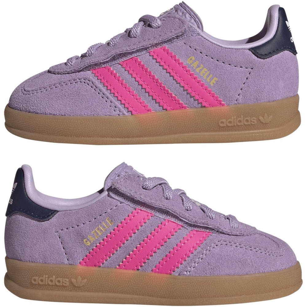 Køb adidas Originals Powder Plum/Lucid Pink/Gum 2 Gazelle Indoor Cf El I Sneakers