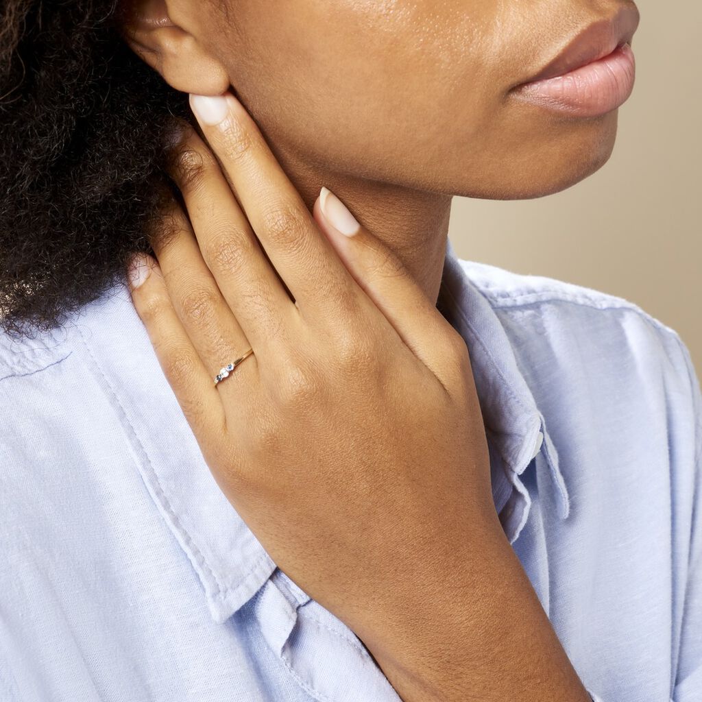Bague Mediha Or Jaune Topaze