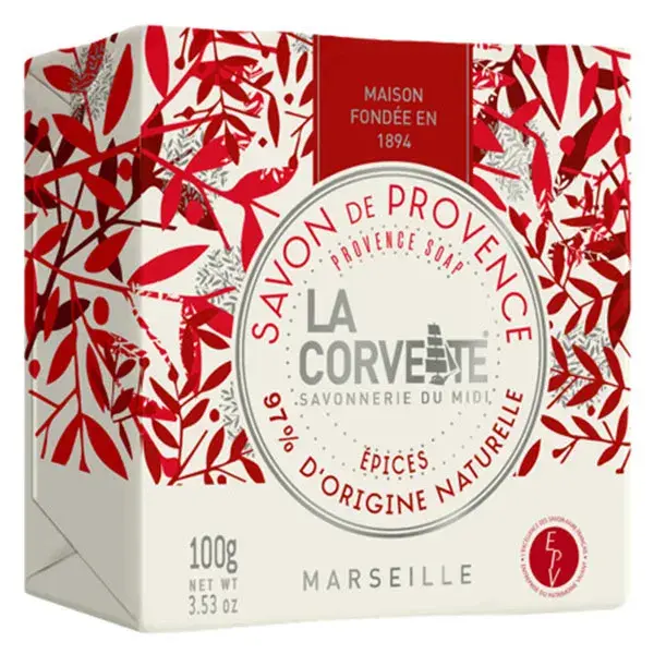 Especiarias La Corvette Savon de Provence 100g