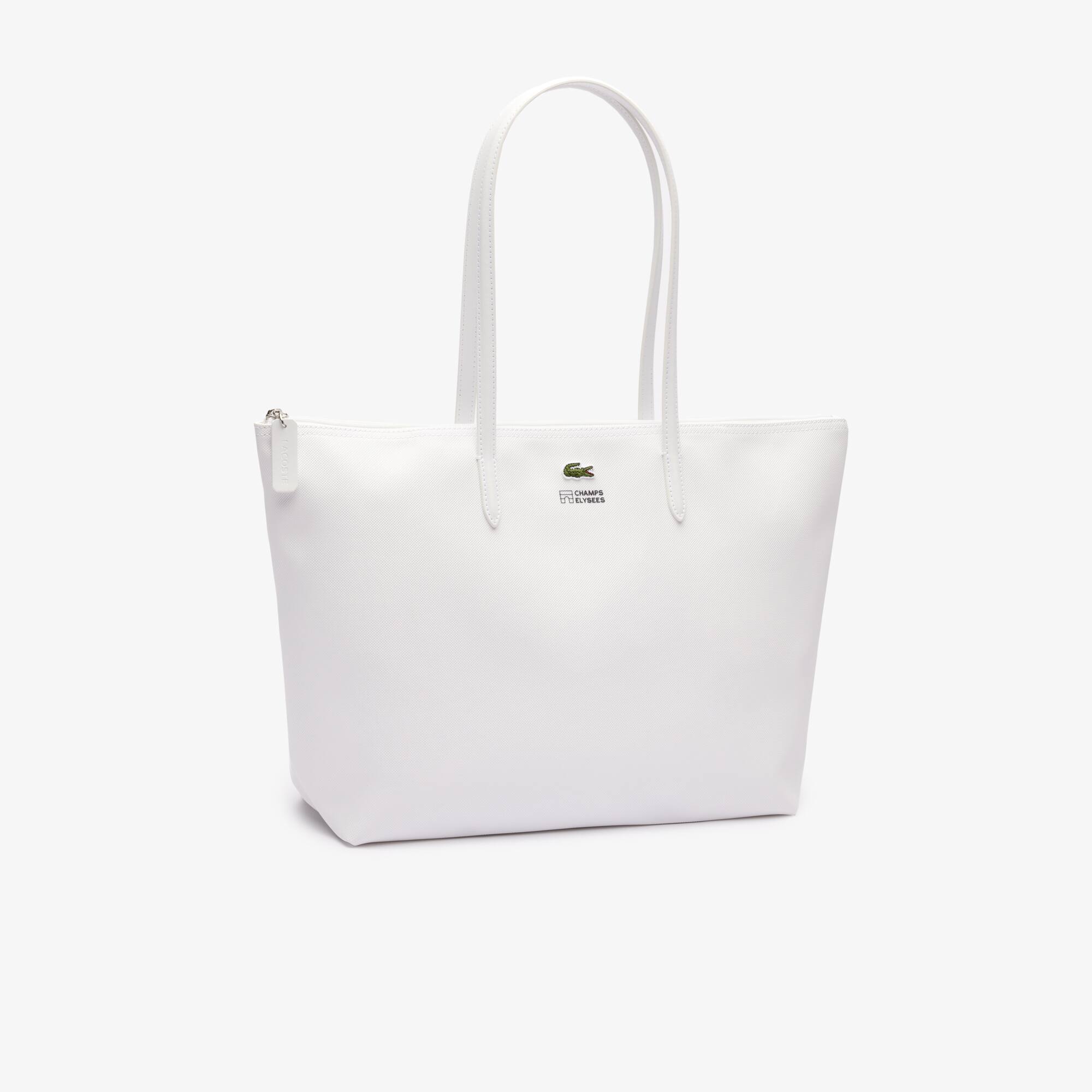 Champs-Élysées Tote Bag mit Reißverschluss Taschen - Weiss - Lacoste - Damen
