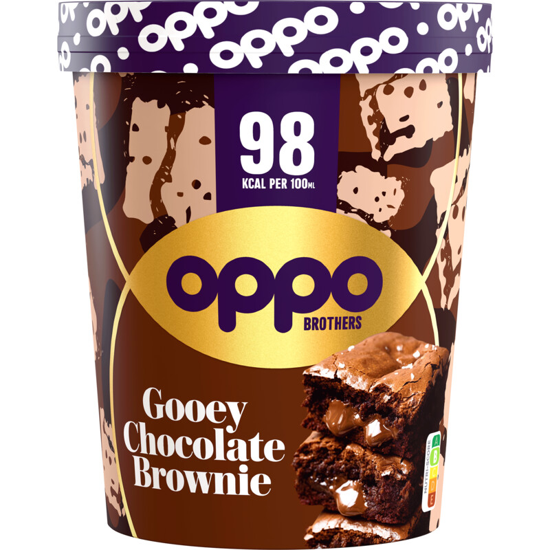Oppo Brothers Gooey chocolate brownie