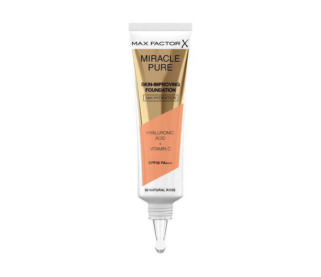 Max Factor Miracle Pure Skin-Improving Foundation50 Neutal Rose