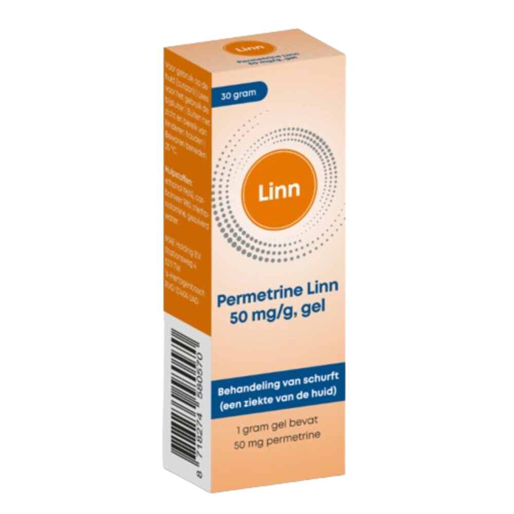 Linn Permetrine Gel 50mg/g 30 gr