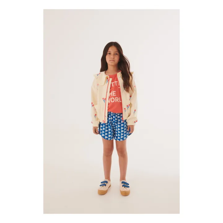 Letter To The World Short Marrakech Coton Bio | Bleu