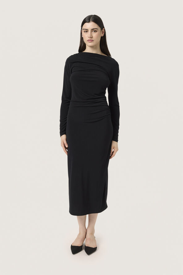 Soaked in Luxury SLAdjo Dress Black