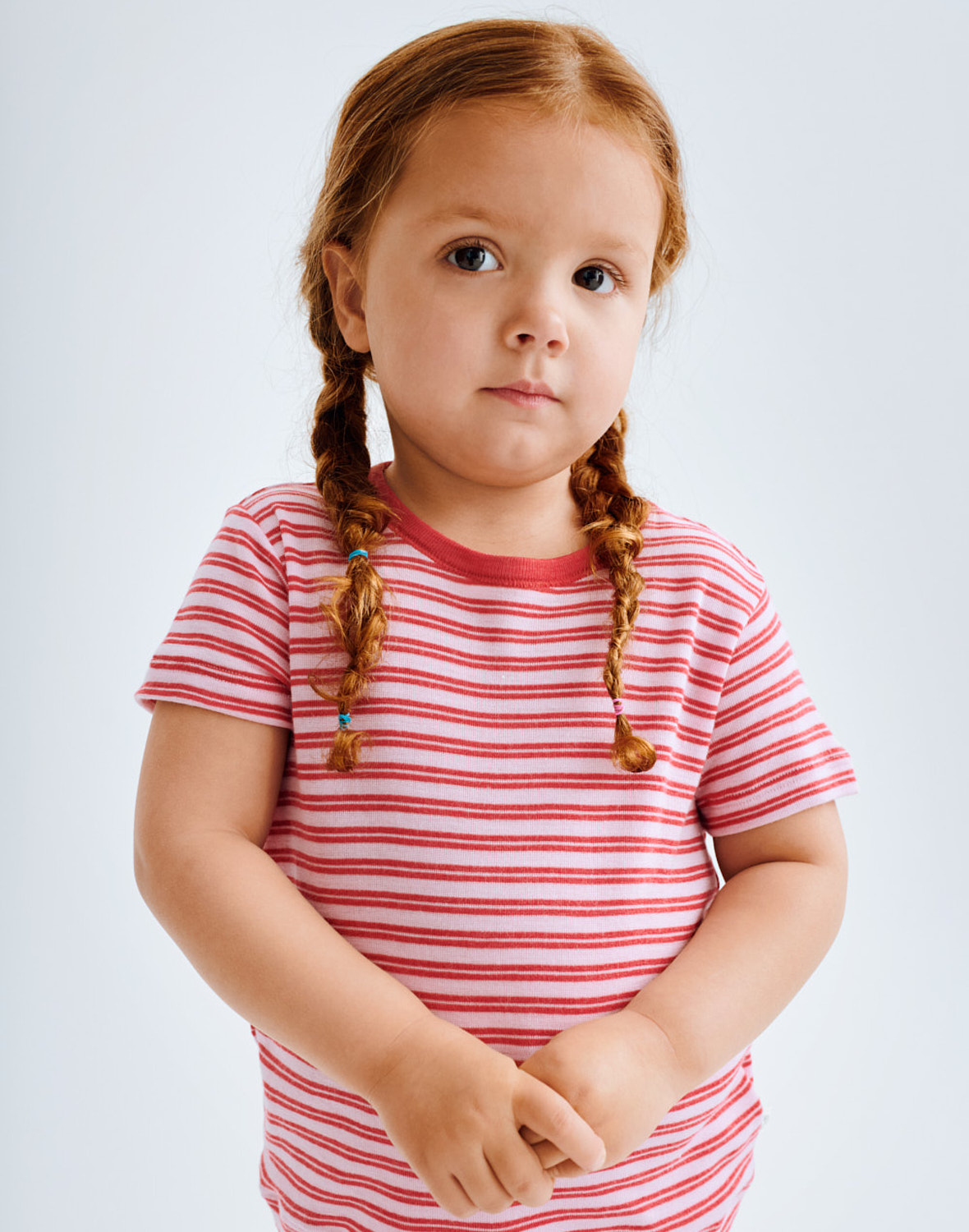 T-shirt van merinowol/zijde voor baby's